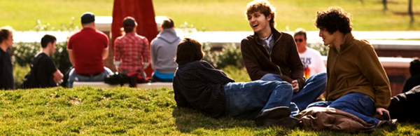WKU students sitting at the Centennial Mall. WKU students sitting at the Centennial Mall.