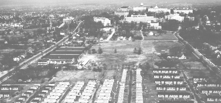 #caption8 Aerial View of WKU, 1946