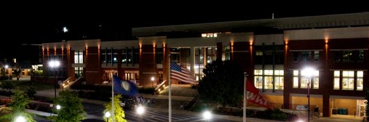 Photo of WKU's Downing University Center by Clinton Lewis. Photo of WKU's Downing University Center by Clinton Lewis.