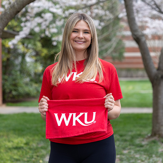 Adi Schanie, WKU Senior from Louisville, KY