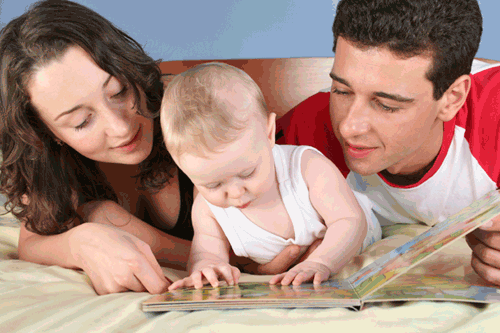 Family reading