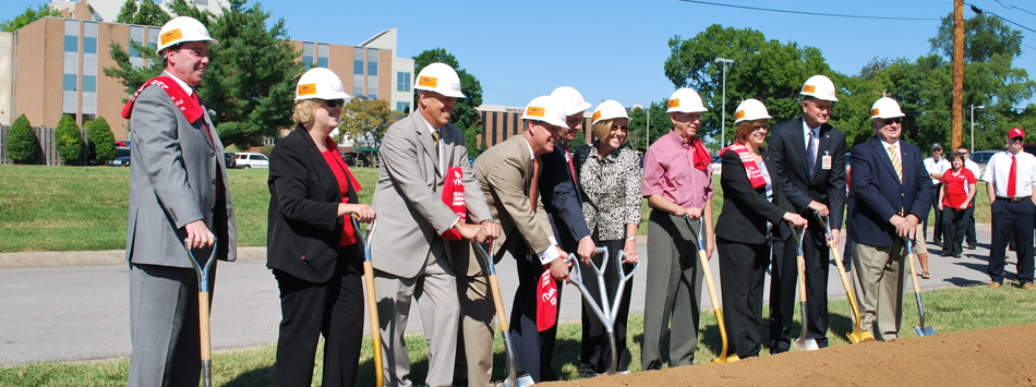 #caption1 Nursing and DPT Groundbreaking Ceremony at the Medical Center