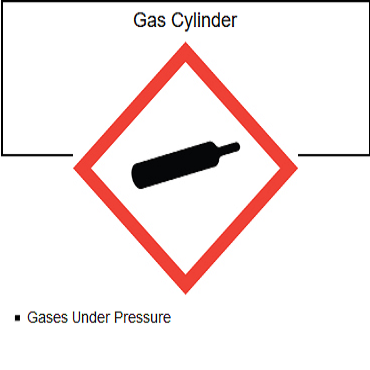 Hazardous Gas Cylinder