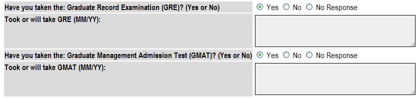 Test Information