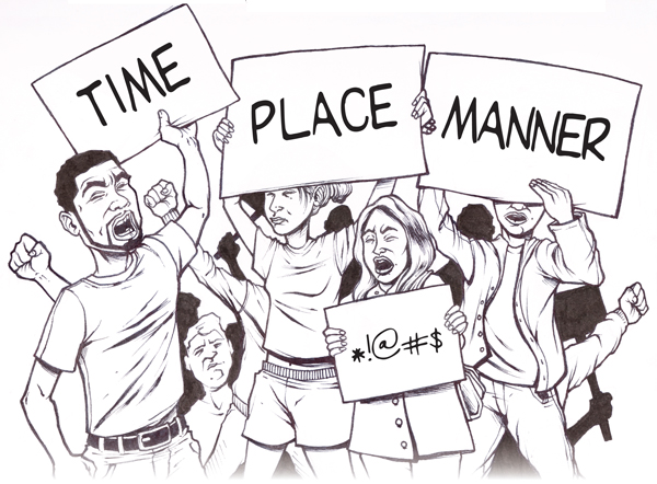 Time place and manner