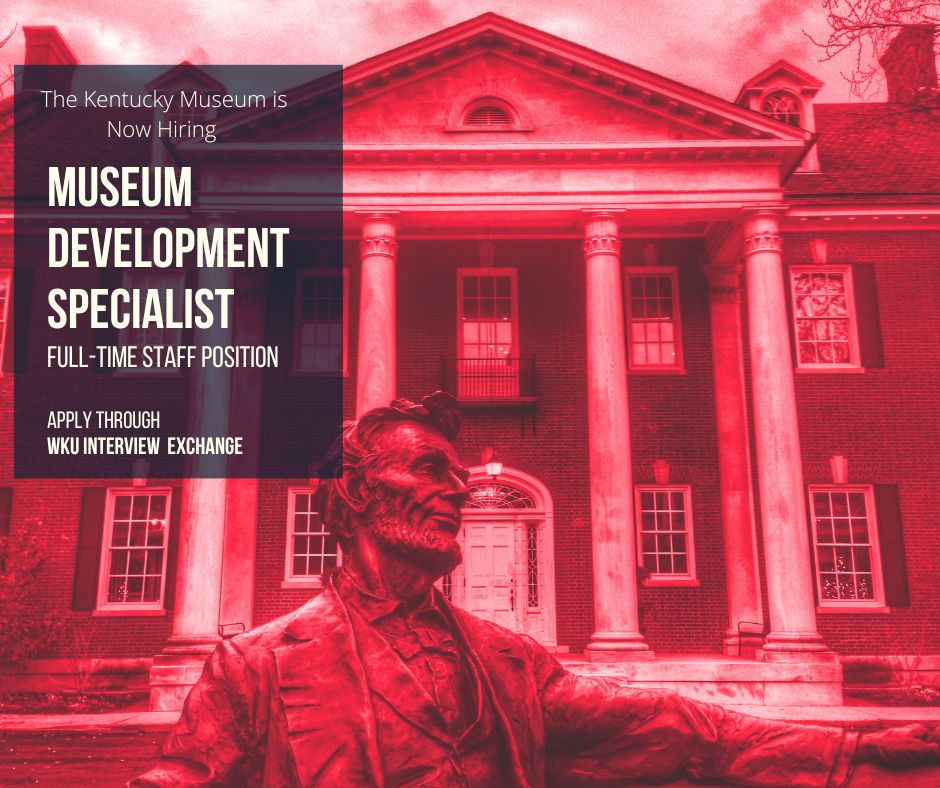 graphic for museum development specialist