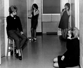 Telephones in dorm