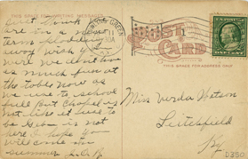 Verda Watson Postcard Verda Watson Postcard
