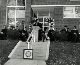 Thompson Hall Dedication Thompson Hall Dedication