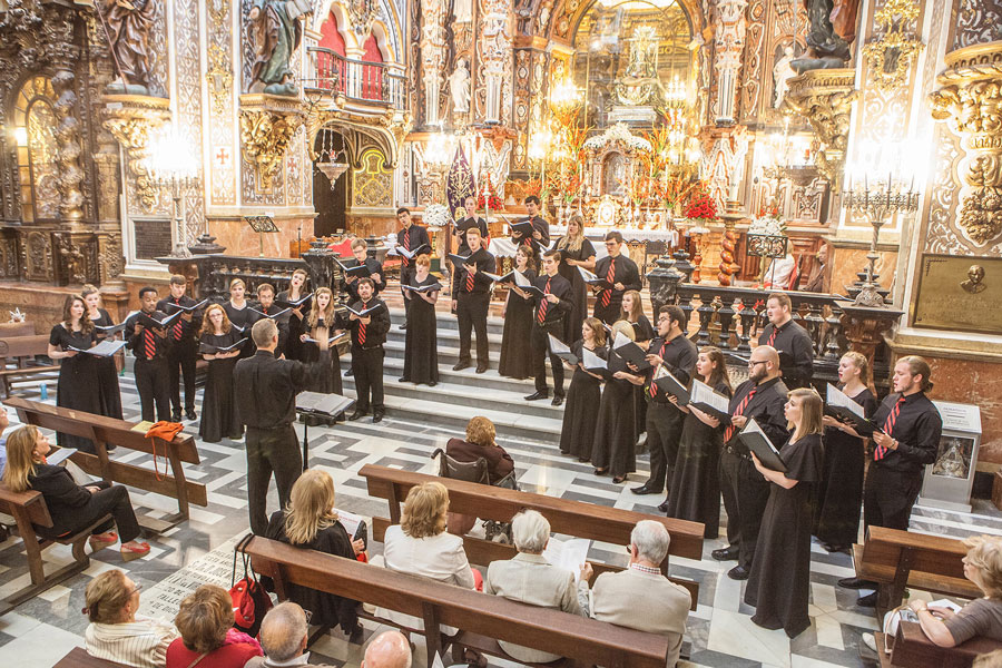 Chorale in concert in Seville Chorale in concert in Seville