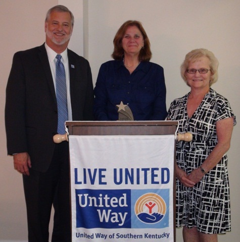 Jan Peeler 2013 Outstanding Volunteer Award for United Way