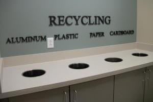Recycling Area in GAR Hall