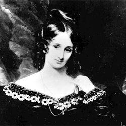 A picture of Mary Shelley