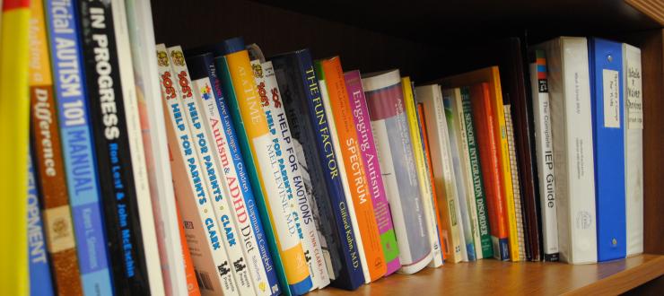 some of the books available for CEC families to check out
