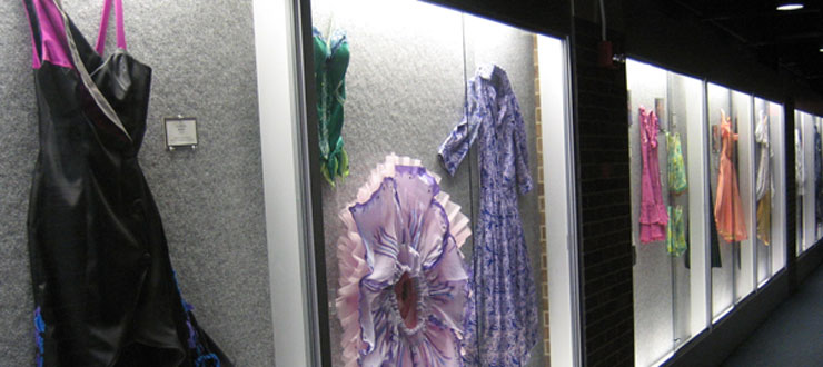 #caption1 Fine Arts Center Hallway Gallery
