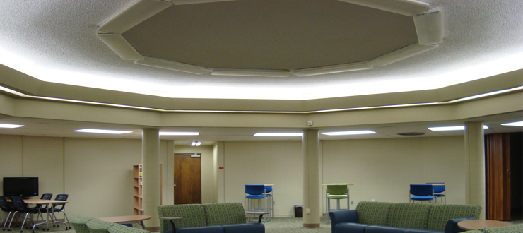 #caption6 Tate Page Hall 401 Ceiling Renovation
