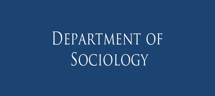 #caption1 Picture of sociology banner.
