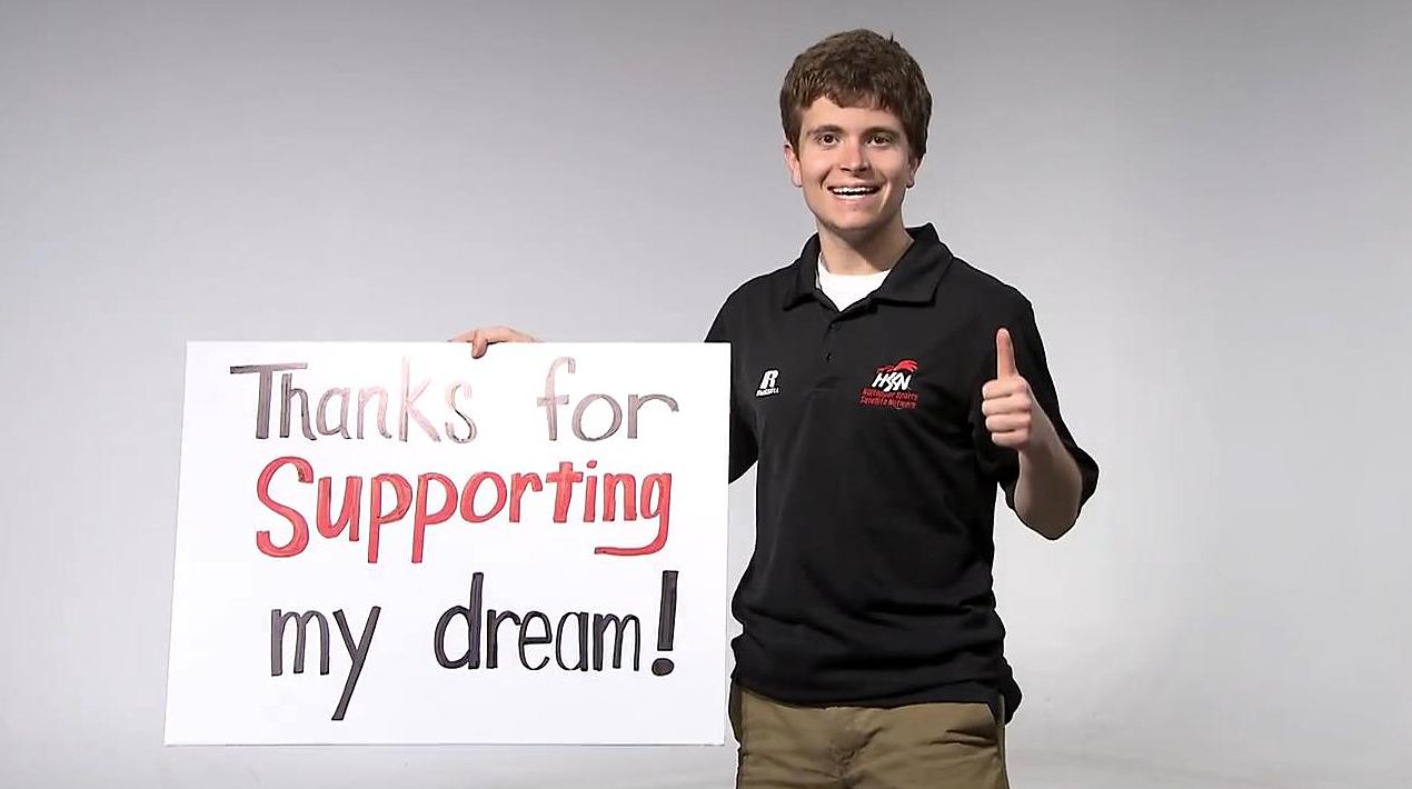 Supporting my dream