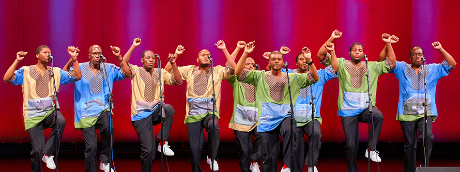 #caption1 Ladysmith Black Mambazo, photo by Jeff Smith