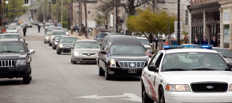 #caption8 Dero Downing Funeral Processional