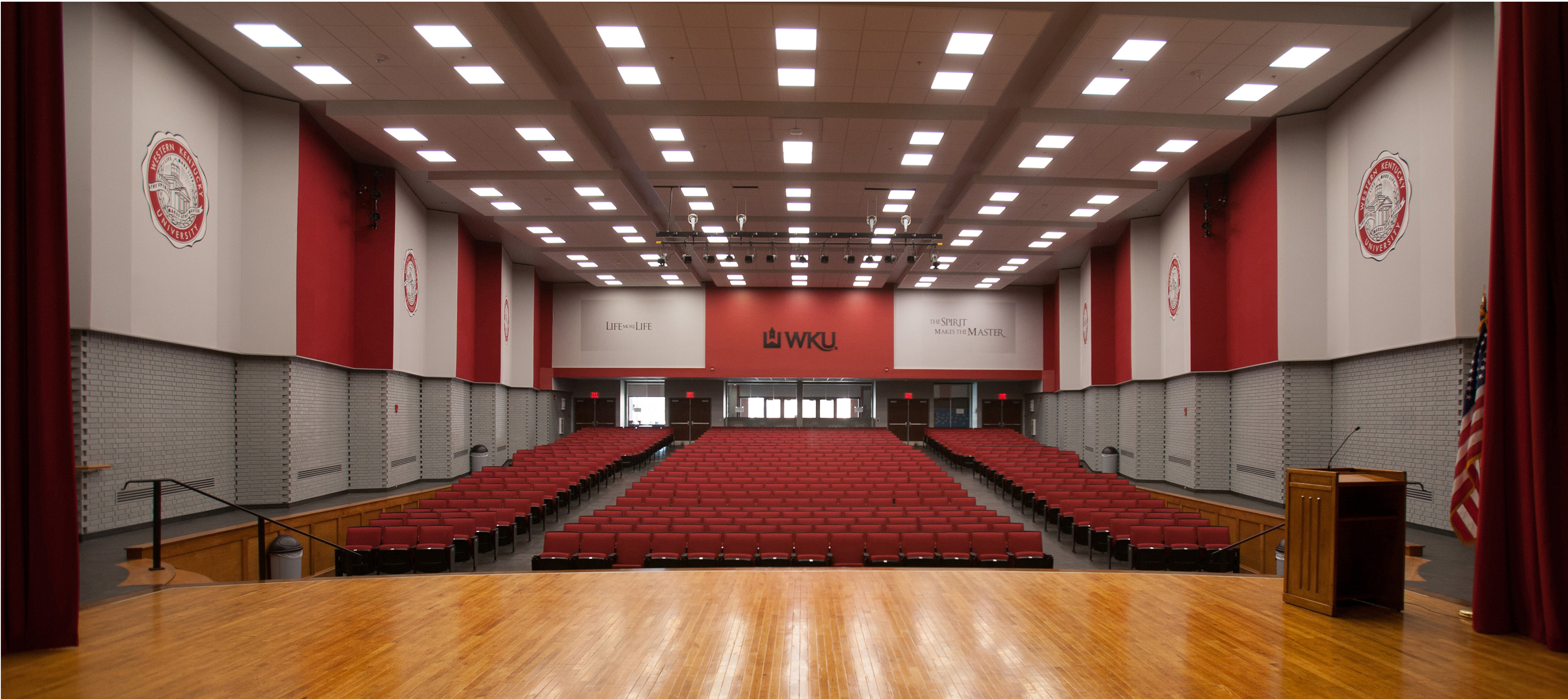 #caption3 Downing Student Union Auditorium