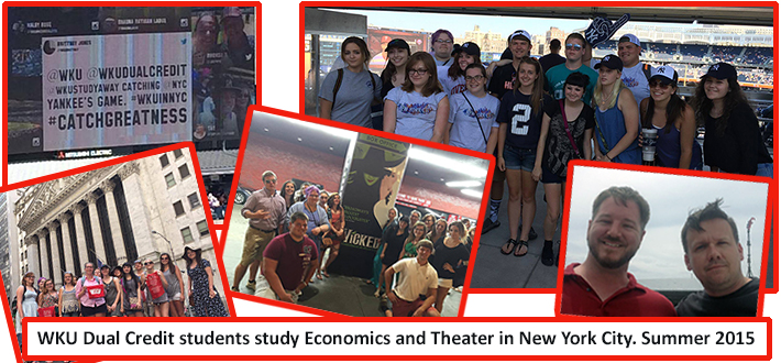 WKU Dual Credit students study away in NYC