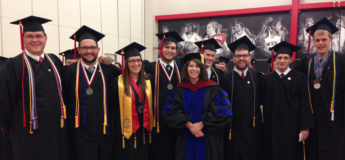 A few Spring 2014 Graduates