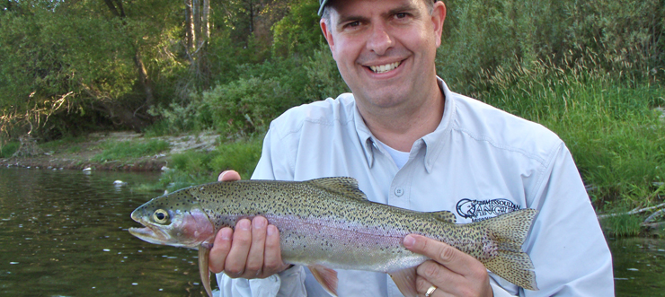 #caption4 Rainbow Trout - Clark Fork River, Montana