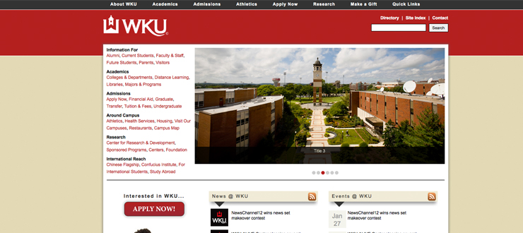 Website design