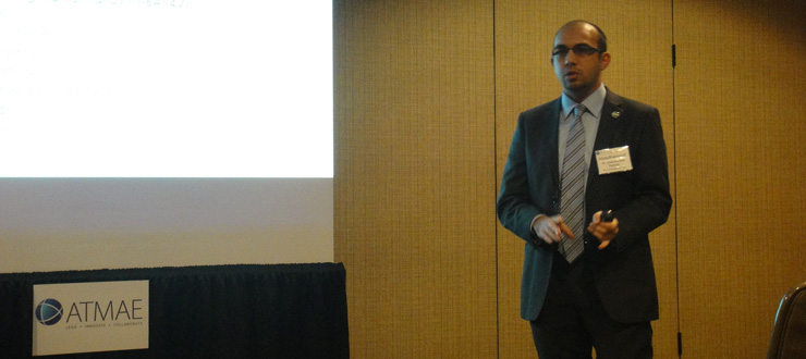 #caption1 Abdulhammeed Dawood ATMAE Conference 2014
