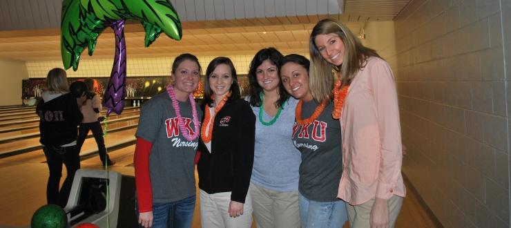 #caption3 Nursing Students at Bowl for Kids Sake