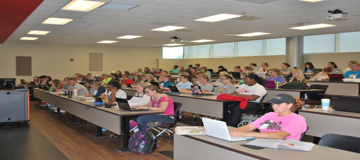 #caption3 Nursing Students in Classroom