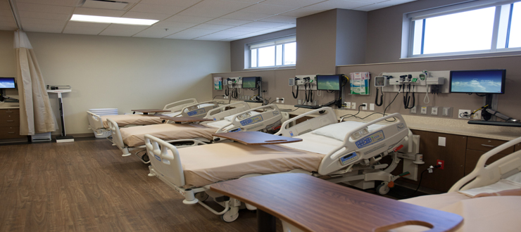 #caption2 Nursing Skills Lab