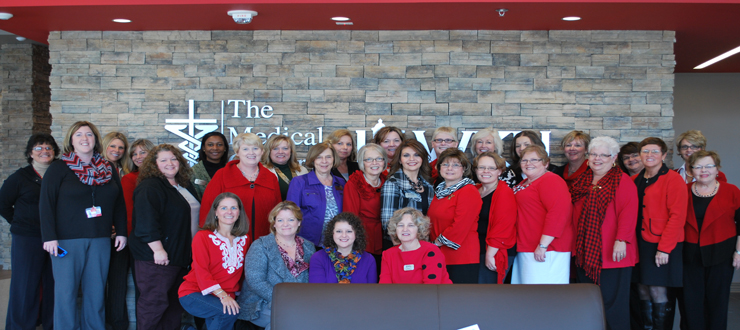 #caption6 Nursing Faculty at Homecoming Tea