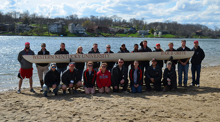 #caption2 Concrete canoe team finishes first overall in Ohio Valley Student Conference.