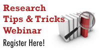 Register Here for Research Tips & Tricks Webinar
