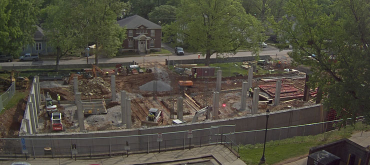 #caption7 Construction Progress at Ogden College Hall (4/27/2016)