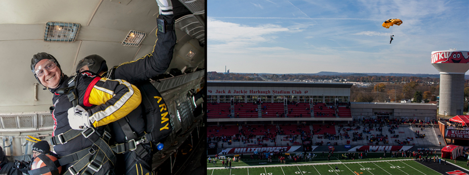 #caption2 WKU University Photographers Clinton Lewis and Bryan Lemon capture memorable moments from events and activities on campus.
