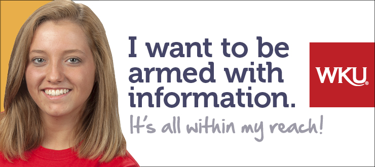 I want to be armed with information.