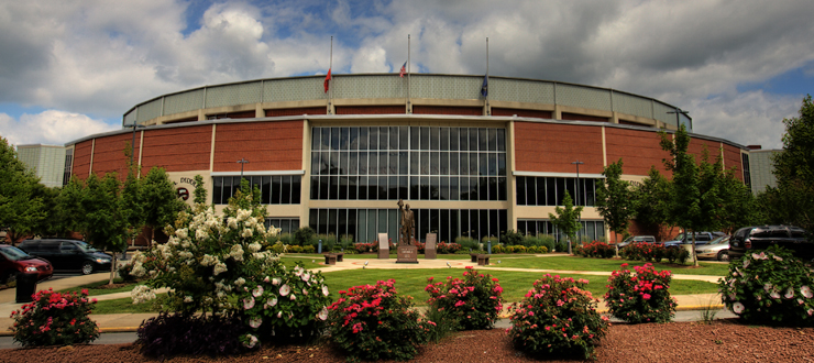 #caption2 E.A. Diddle Arena
