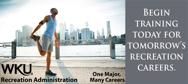 Train now for tomorrow's recreation careers.