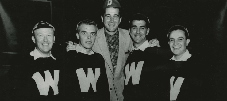 #caption7 Perry Como hosted The Hilltoppers on his CBS television show on Nov. 14, 1952 & March 5, 1954
