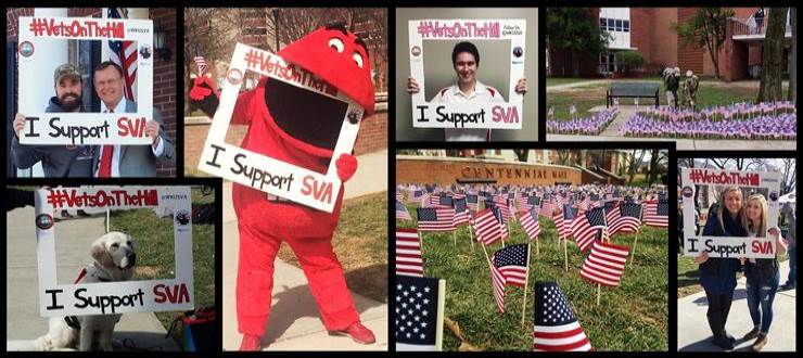 #caption6 celebration of WKU's vets on the hill