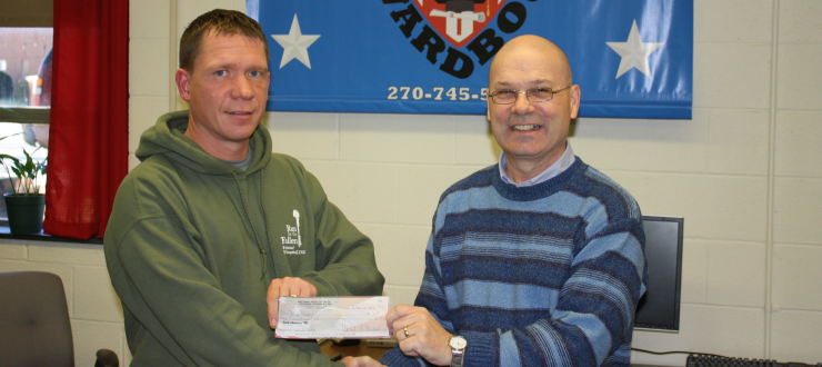 #caption4 Philip Parsons receives $1000 scholarship
