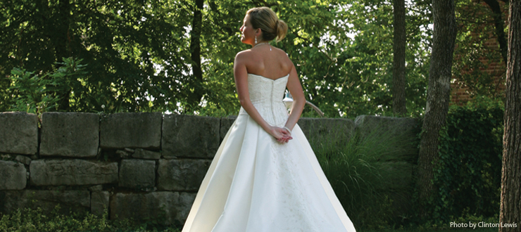 Interior of bride at Old Fort