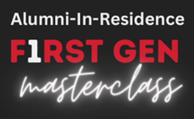 Alumni-in-Residence MasterClass