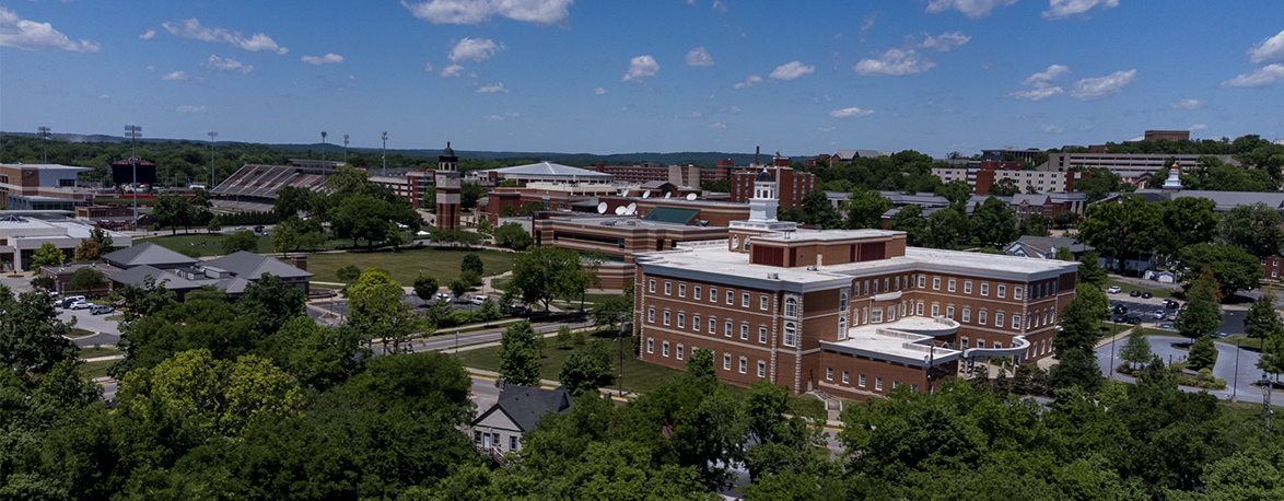 Western Kentucky University aeriel photo.