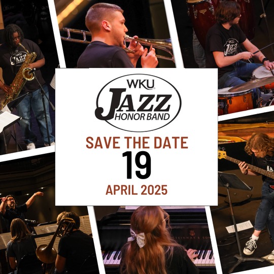 2025 Jazz Honors Band - Save the Date