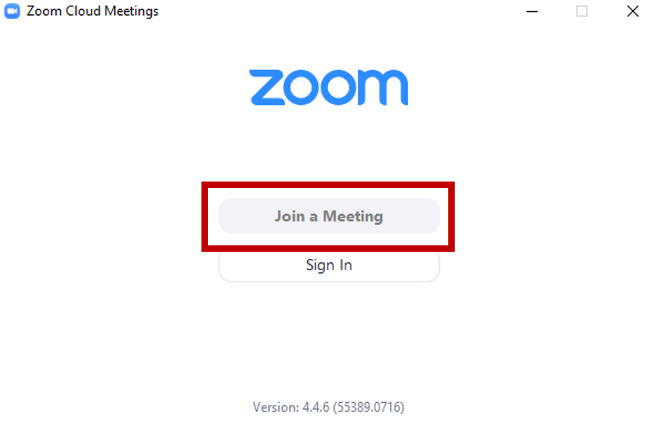Join a Meeting - MAC