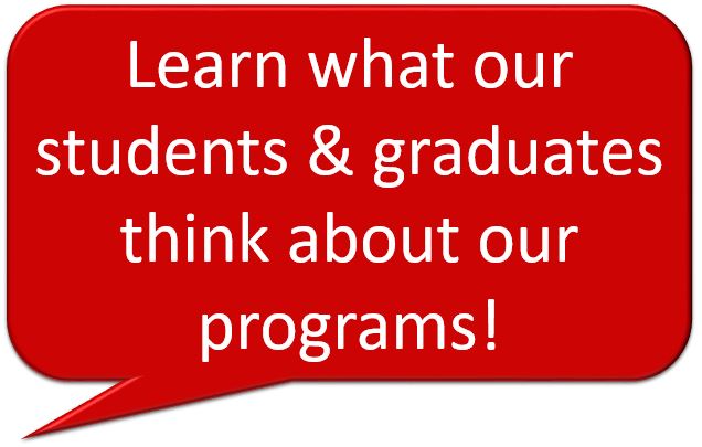 Learn what our students & graduates think about our programs!